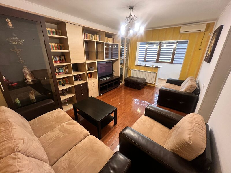 Stefan cel Mare- metrou, 2 camere decomandat, mobilat utilat, modern,